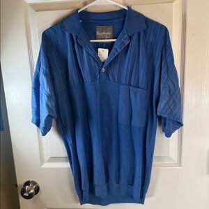 Blue Striped Men's Shirt